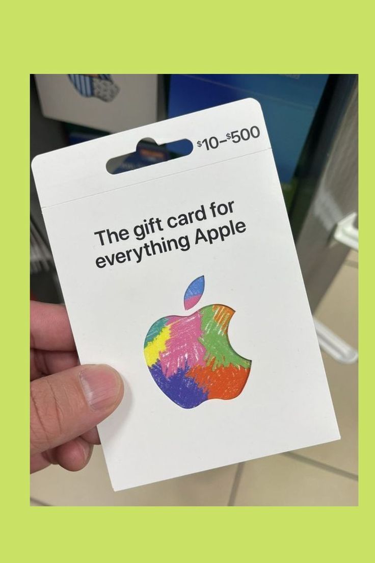 free Apple gift card